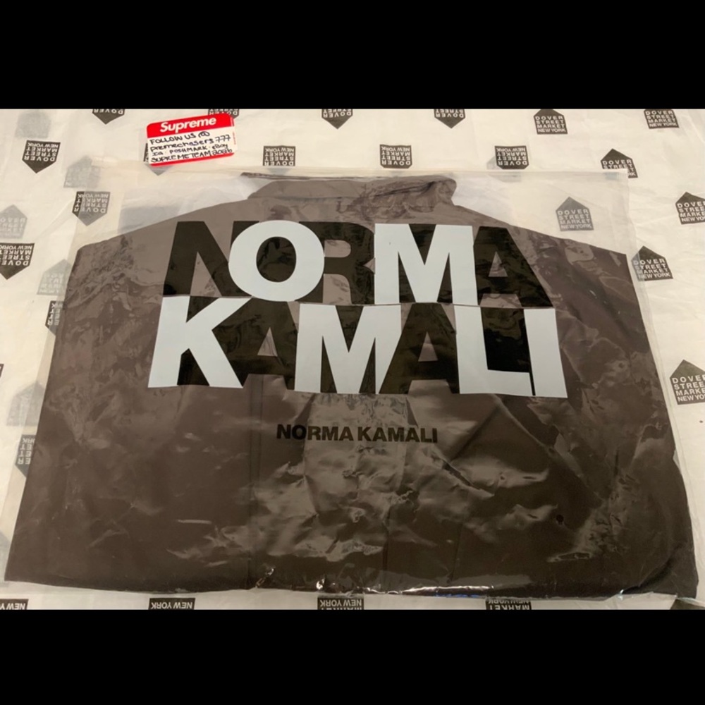 Norma Kamali Oversized Boyfriend NK Shirt Bodysuit - Chocolate - Large- NWT